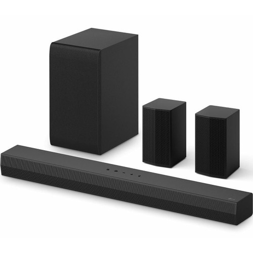 LG S40TR BLACK / BARRA DE SONIDO CON SUBWOOFER Y ALTAVOCES TRASEROS INALÁMBRICOS 400W 4.1CH-M037 LG S40TR BLACK / BARRA DE SONIDO CON SUBWOOFER Y ALTAVOCES TRASEROS INALÁMBRICOS 400W 4.1CH