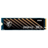 MSI SPATIUM M450 PCIe 4.0 NVMe M.2 500GB PCI Express 4.0 3D NAND