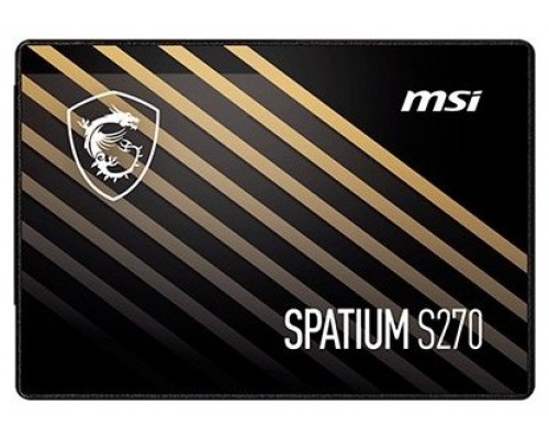 MSI SPATIUM S270 SATA 2.5 960GB unidad de estado sólido 2.5" Serial ATA III 3D NAND