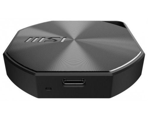 MSI DATAMAG 20GBPS 2TB unidad externa de estado sólido USB Tipo C USB 3.2 Gen 2x2 Negro