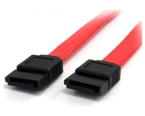 STARTECH CABLE SATA 0,45M - ROJO - 18IN PULGADAS C