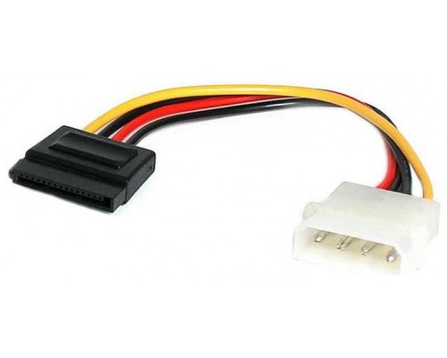 STARTECH CABLE ADAPTADOR 15CM ALIMENTACION MOLEX L