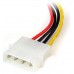 STARTECH ADAPTADOR CABLE 15CM ALIMENTACION CORRIEN