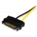 STARTECH CABLE ADAPTADOR 15CM ALIMENTACION SATA A