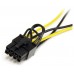 STARTECH CABLE ADAPTADOR 15CM ALIMENTACION SATA A