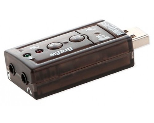 TARJETA DE SONIDO NEGRO USB 7.1 SAVIO AK-01