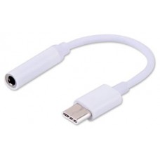 ADAPTADOR USB-C A JACK 3.5 SAVIO AK-35 WHITE