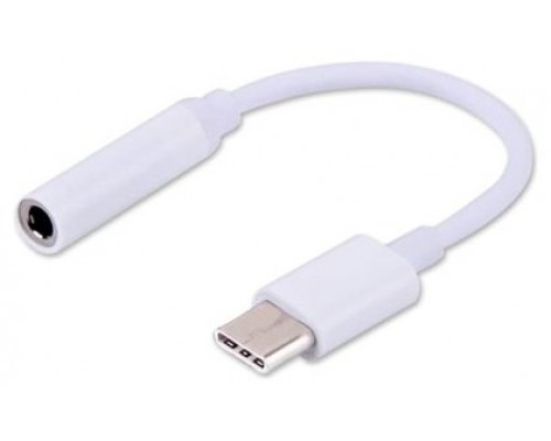 ADAPTADOR USB-C A JACK 3.5 SAVIO AK-35 WHITE