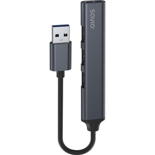 HUB USB(A) - 3 X USB(A) 2.0 + 1 X USB(A) 3.2 SAVIO-GK0 HUB USB(A) - 3 X USB(A) 2.0 + 1 X USB(A) 3.2 SAVIO