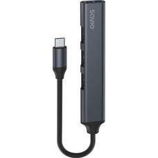 HUB USB(C) - 3 X USB(A) 2.0 + 1 X USB(A) 3.1 SAVIO-GK0 HUB USB(C) - 3 X USB(A) 2.0 + 1 X USB(A) 3.1 SAVIO
