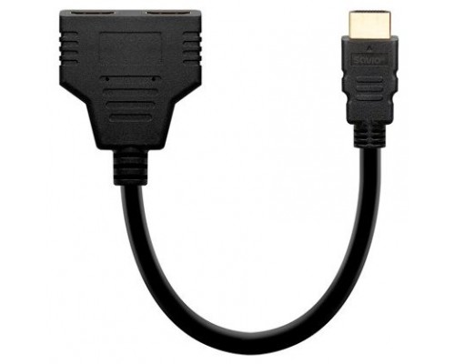 ADAPTADOR HDMI (M) A HDMI (H) SAVIO AK-77