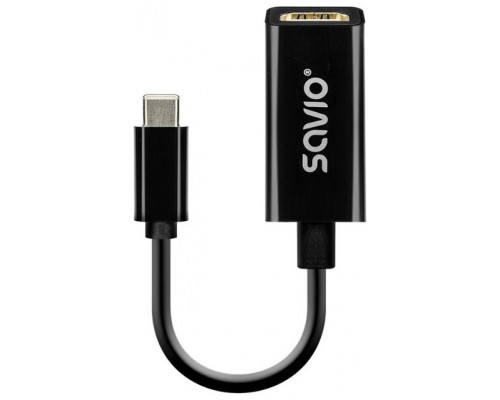 ADAPTADOR SAVIO AK-79 USB-C HDMI (H) 30HZ BLACK