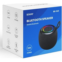 ALTAVOZ BLUETOOTH 5.0 5W NEGRO SAVIO BS-041-2GK ALTAVOZ BLUETOOTH 5.0 5W NEGRO SAVIO BS-041