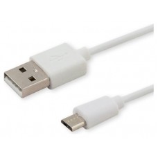 CABLE USB 2.0 - MICRO USB 1M BLANCO SAVIO CL-123