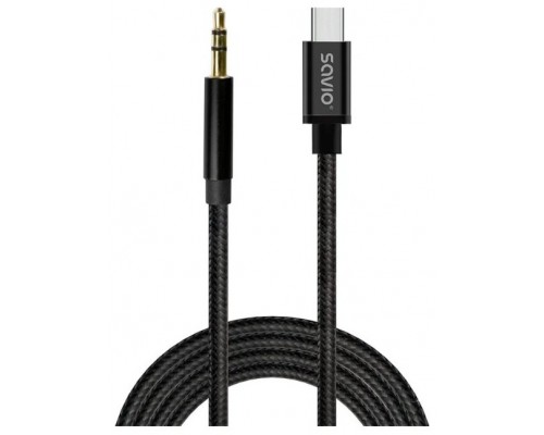 CABLE USB-C A MINI-JACK SAVIO CL-187 1M