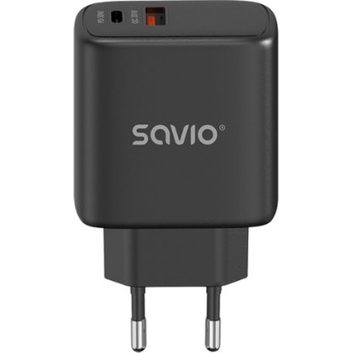 CARGADOR SAVIO LA-06 DUAL 30W USB 3.0