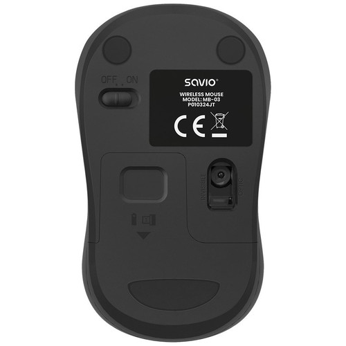RATON OPTICO SAVIO MB-03 WIRELESS 1000 DPI-GK1 RATON OPTICO SAVIO MB-03 WIRELESS 1000 DPI