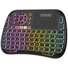 MINI TECLADO INALAMBRICO SMART TV SAVIO KW-04