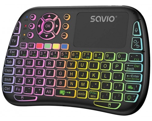 MINI TECLADO INALAMBRICO SMART TV SAVIO KW-04