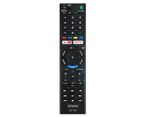 MANDO TV SAVIO RC-08 COMPATIBLE SONY SMART TV