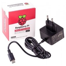 Raspberry alimentador oficial para Pi 4 - USB-C - 5V -