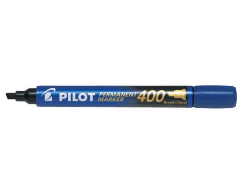 MARCADOR PERMANENTE PUNTA BISELADA SCA-400 AZUL PILOT SCA-400-L (MIN12) (Espera 4 dias)