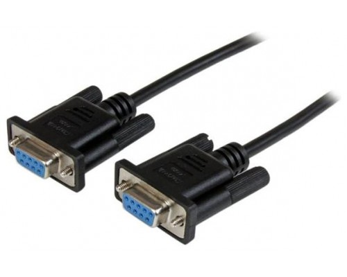 STARTECH CABLE 1M NULO MODEM SERIE RS232 DB9 - HEM