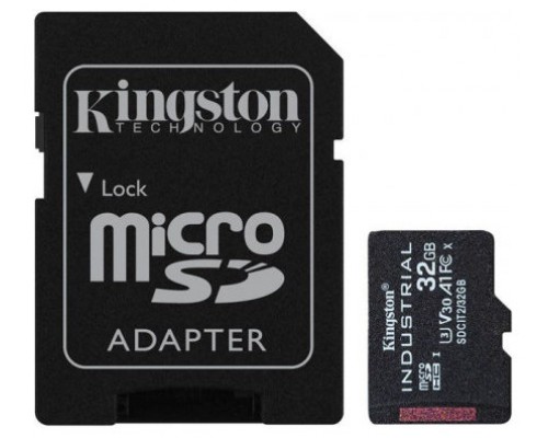 Kingston Technology Industrial 32 GB MiniSDHC UHS-I Clase 10