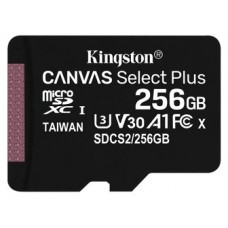 Kingston Technology Canvas Select Plus memoria flash 256 GB MicroSDXC UHS-I Clase 10