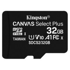 Kingston Technology Canvas Select Plus memoria flash 32 GB MicroSDHC Clase 10 UHS-I