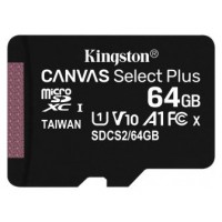 Kingston Technology Canvas Select Plus memoria flash 64 GB MicroSDXC Clase 10 UHS-I