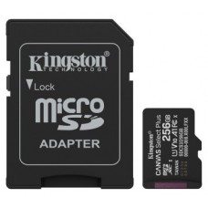 Kingston Technology 256GB microSDXC Canvas Select Plus Gen3 150MB/s A1 (Incluye adaptador de SD)