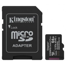 Kingston Technology 64GB microSDXC Canvas Select Plus Gen3 100MB/s A1 (Incluye adaptador de SD)