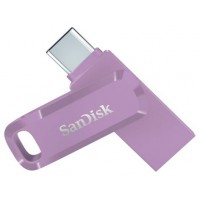 SanDisk Ultra Dual Drive Go USB 128GB unidad flash USB USB Type-A / USB Type-C 3.2 Gen 1 (3.1 Gen 1) Lavanda