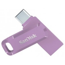 SanDisk Ultra Dual Drive Go USB 128GB unidad flash USB USB Type-A / USB Type-C 3.2 Gen 1 (3.1 Gen 1) Lavanda