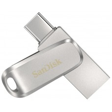 Sandisk Ultra Dual Drive Luxe unidad flash USB 64 GB USB Type-A / USB Type-C 3.2 Gen 1 (3.1 Gen 1) Acero inoxidable