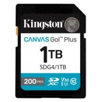 Kingston Technology 1TB SDXC Canvas Go Plus Gen4 200MB/s C10 UHS-I U3 V30