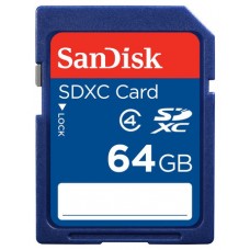 SanDisk 64GB SDXC memoria flash Clase 4