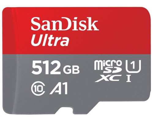 SanDisk Ultra memoria flash 512 GB MicroSDXC Clase 10