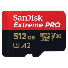 SanDisk Extreme PRO 512 GB MicroSDXC UHS-I Clase 10