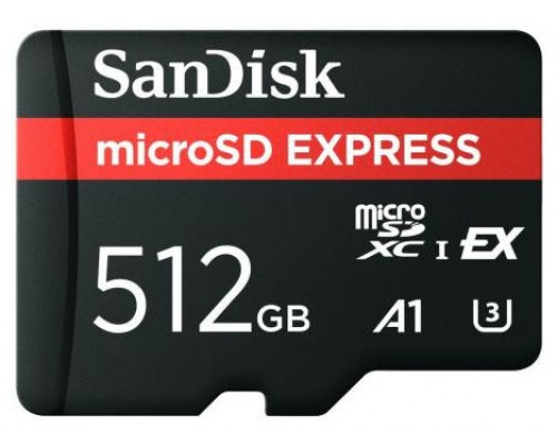SANDISK TARJETA GAMEPLAY MICROSD 512 GB EXPRESS-MR24 SANDISK TARJETA GAMEPLAY MICROSD 512 GB EXPRESS