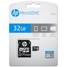 HP - MicroSDHC 32 GB Cl10 U1 NEGR/BL