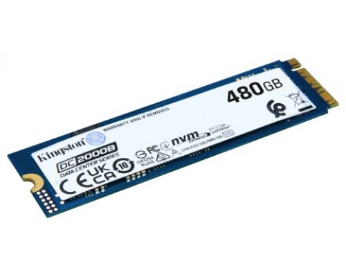 Kingston Technology DC2000B M.2 480 GB PCI Express 4.0 NVMe 3D TLC