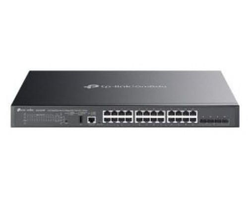 SWITCH GESTIONABLE L3 TP-LINK SG5428XMPP 24P 8xGb