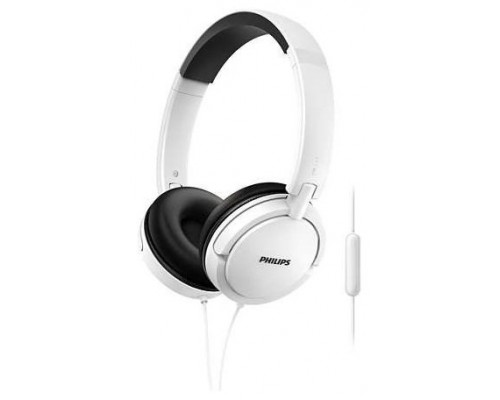 Headset Philips Con Microfono Shl5005wt/00 Blanco