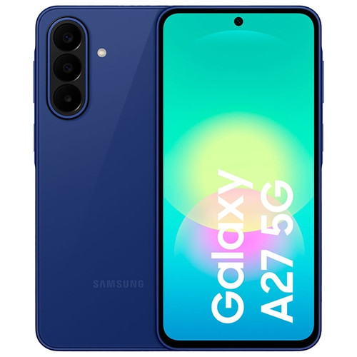 SAMSUNG GALAXY A27 5G AZUL / 8 + 256 GB / 6,7" SUPER AMOLED FHD+-M040 SAMSUNG GALAXY A27 5G AZUL / 8 + 256 GB / 6,7" SUPER AMOLED FHD+