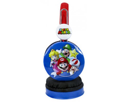 AURICULARES KIDS CORE SUPER MARIO Y AMIGOS OTL TECHNOLOGIES REDSTRING SM0878