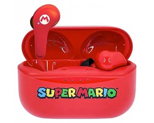 AURICULARES TWS EARPODS SUPER MARIO ROJO OTL TECHNOLOGIES REDSTRING SM0894 (Espera 4 dias)