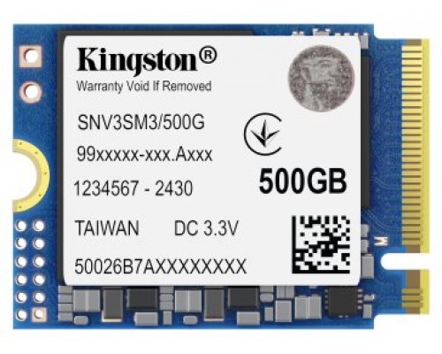 Kingston Technology 500G NV3 M.2 2230 NVMe SSD