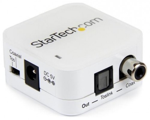 STARTECH ADAPTADOR CONVERSOR Y REPETIDOR AUDIO DIG